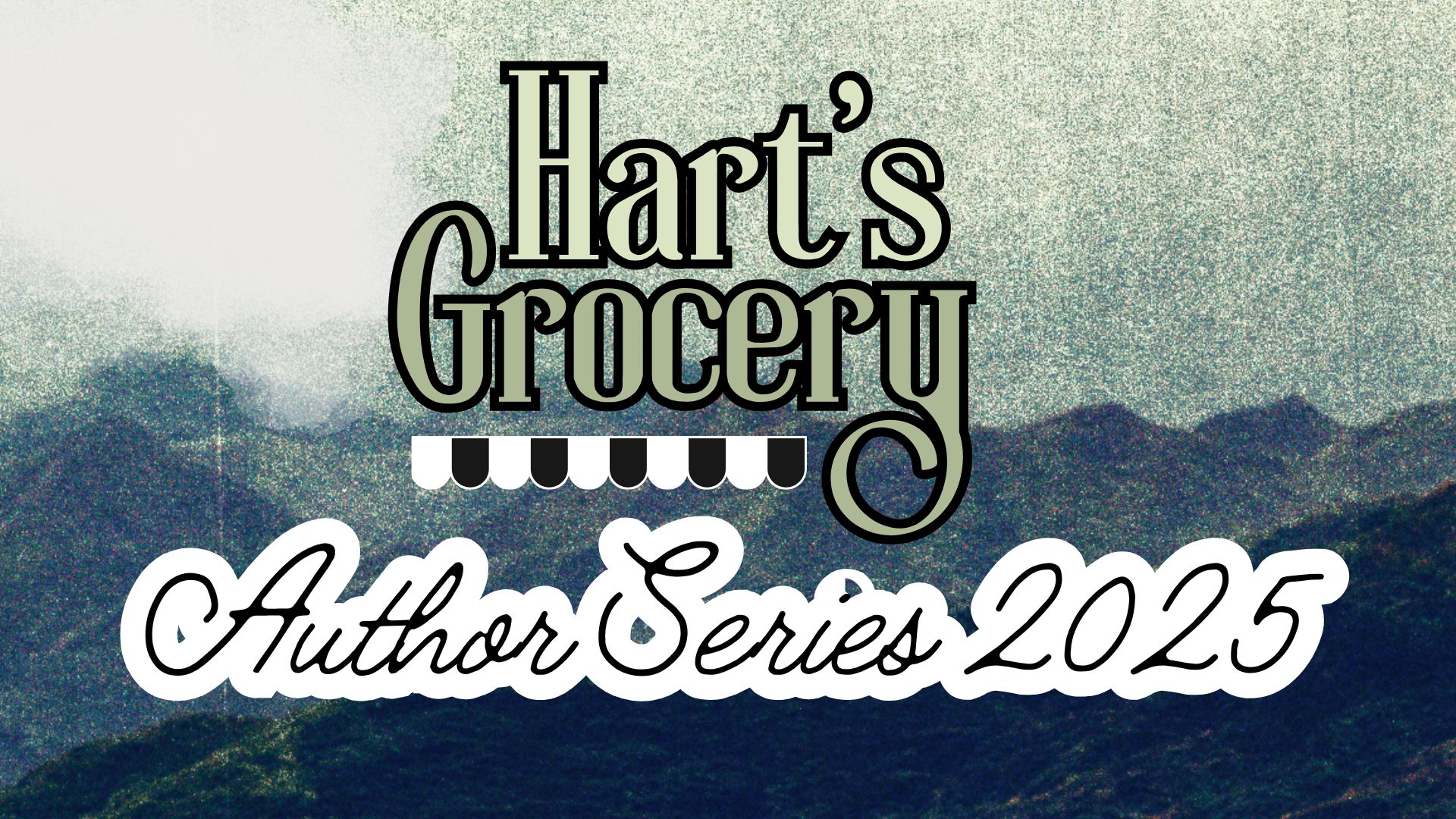 hart's grocery author series website badge