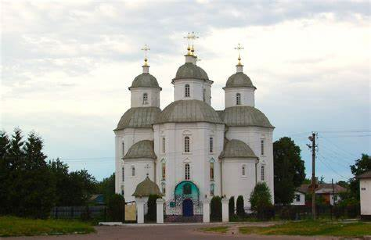 Holy Trinity Cathedral in Novomoskovsk, Ukraine