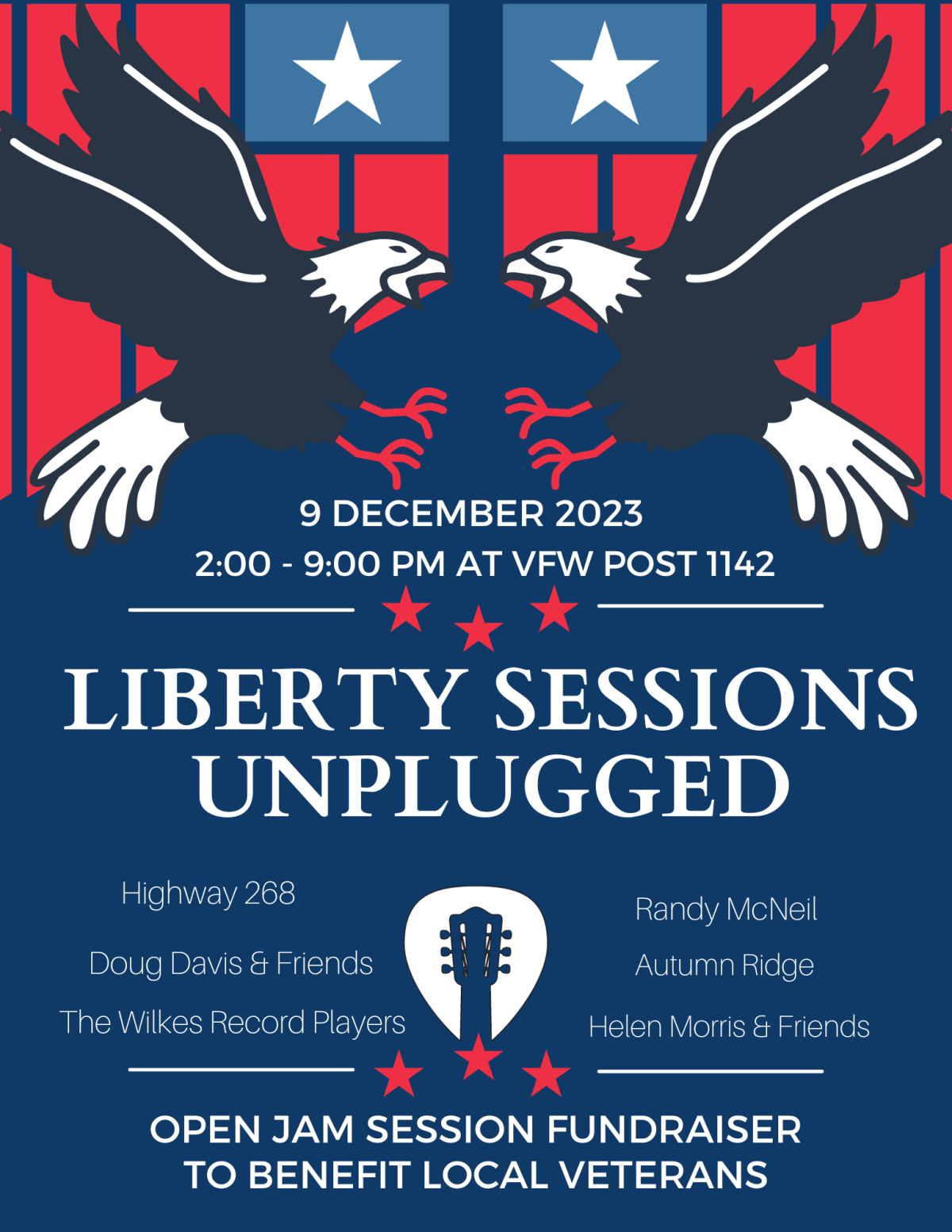 Liberty Sessions Unplugged, a Patriotic ‘Picking’ Party